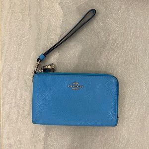 Blue Coach Wallet